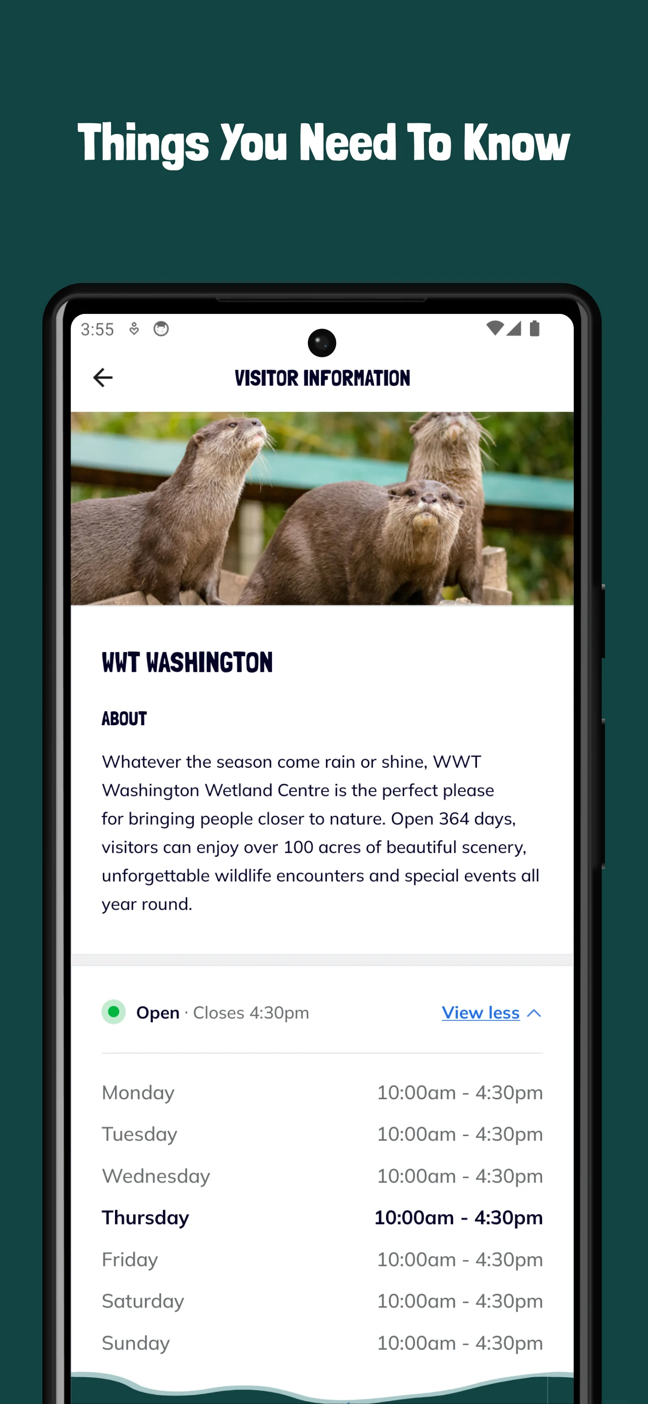 WWT Washington screenshot